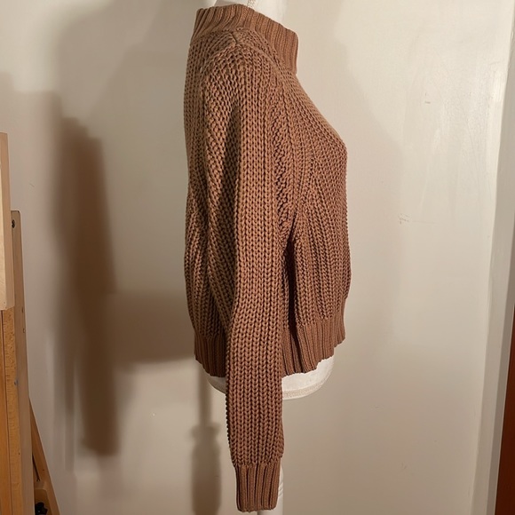 dRA Los Angeles Slouchy Brown Cotton Sweater - Picture 4 of 7